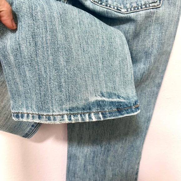Abercrombie & Fitch Blue bootcut Leg Jeans 4S vintage - Picture 8 of 9